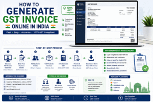 How To Generate GST Invoice Online In India